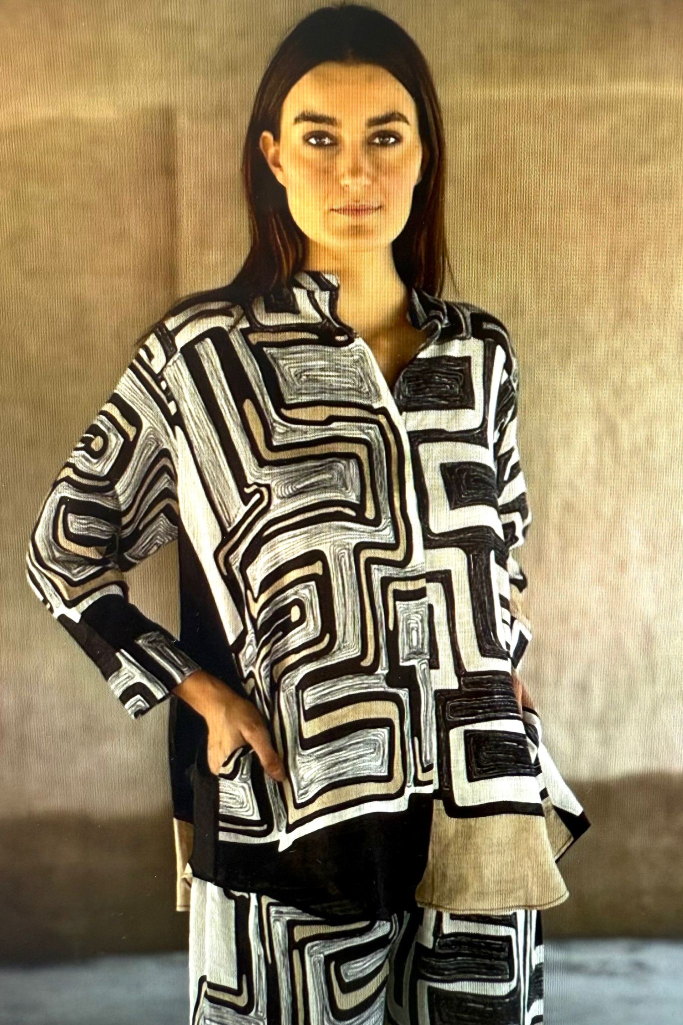 Linen Blouse and Pants