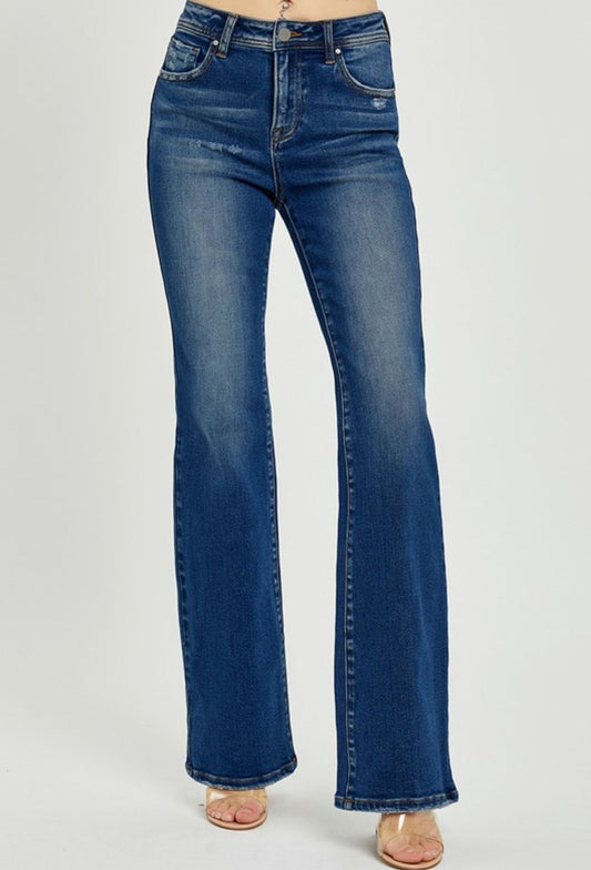 High Rise Bootcut Jeans