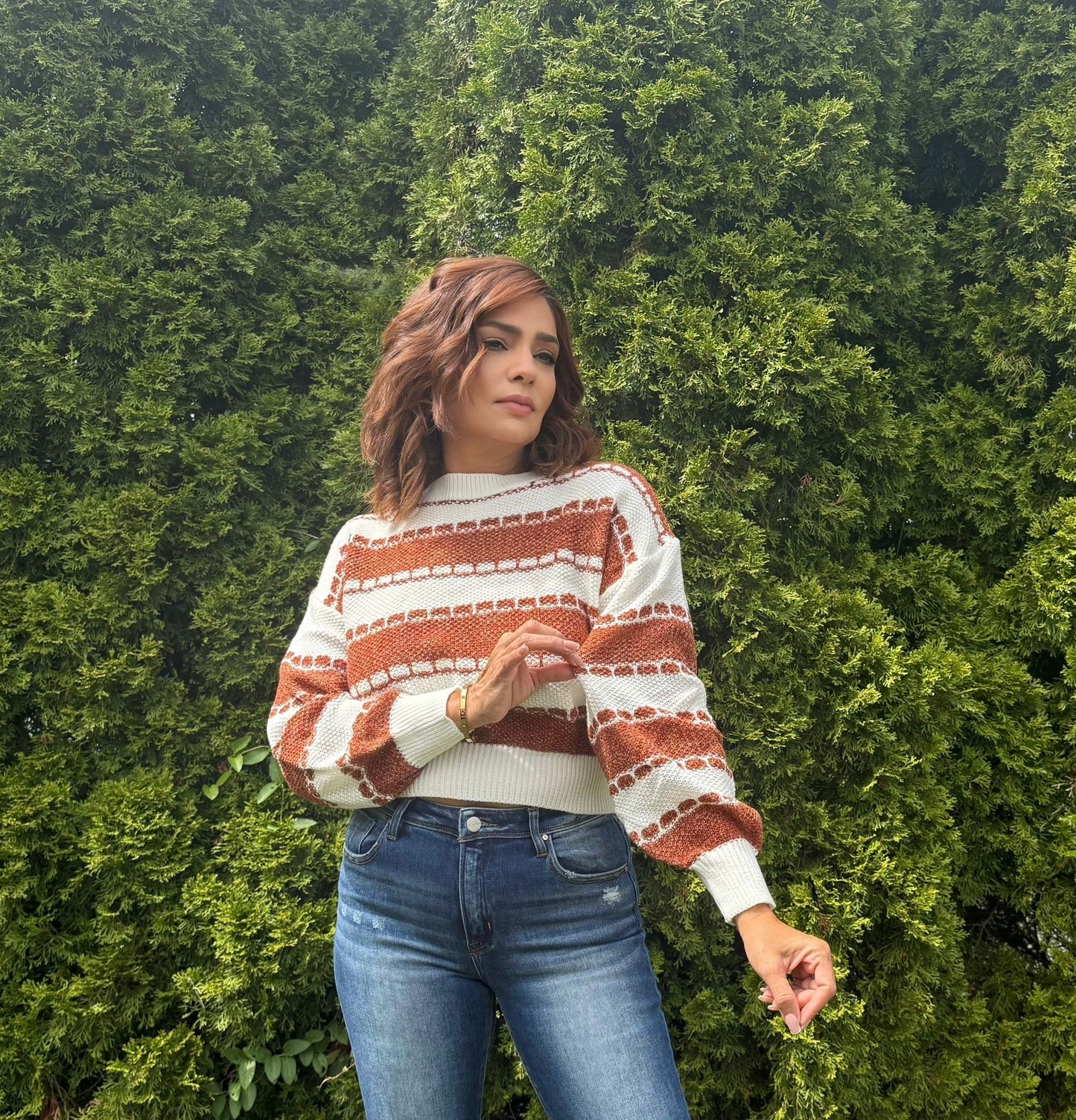 Color Knit Sweater