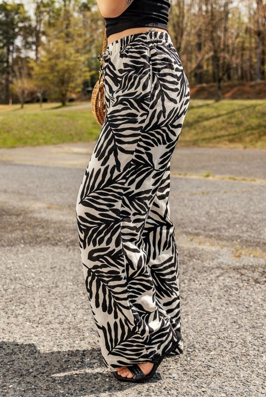 Tropical Leafy Print