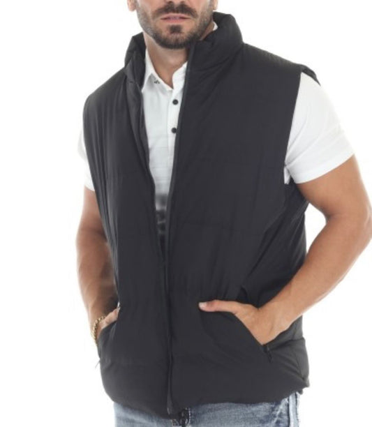 Black Puffer Vest