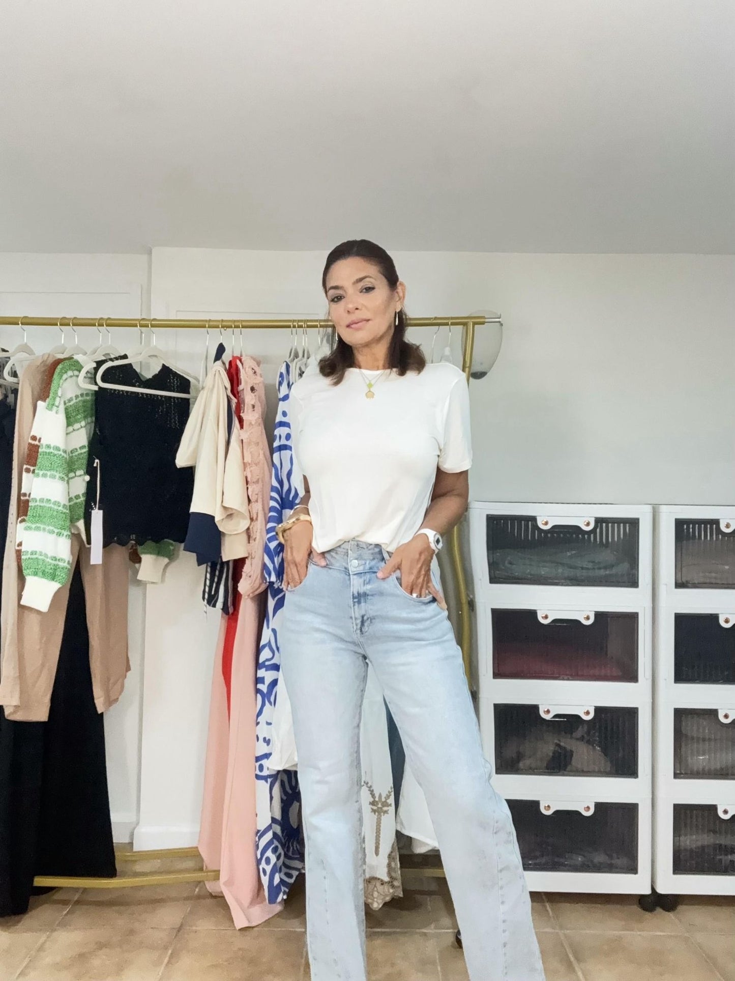 High-rise Jeans