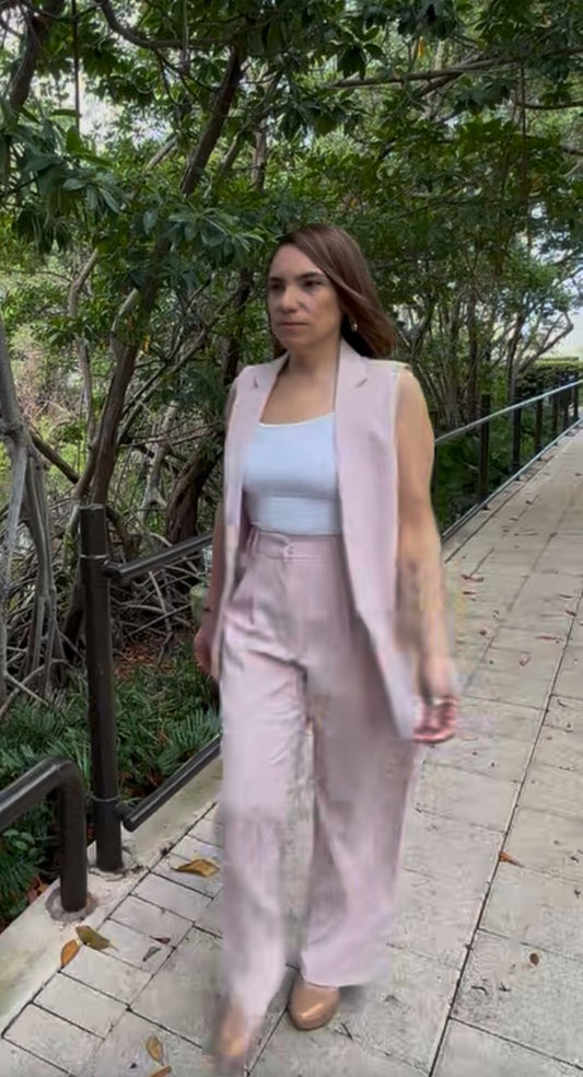 Suit Blush Pink