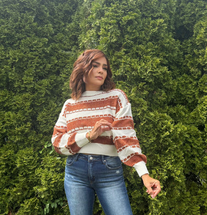 Color Knit Sweater