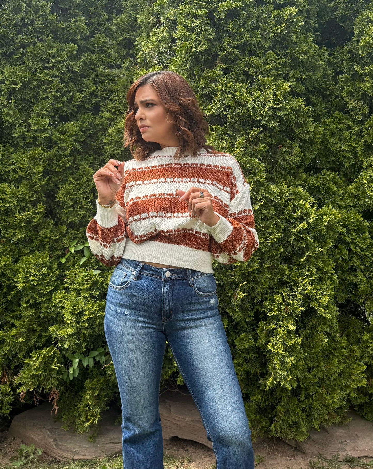Color Knit Sweater