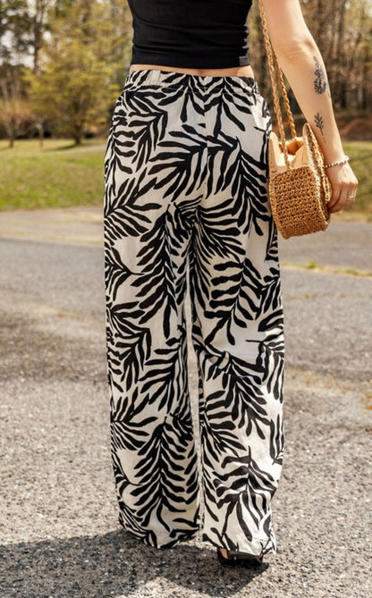 Tropical Leafy Print